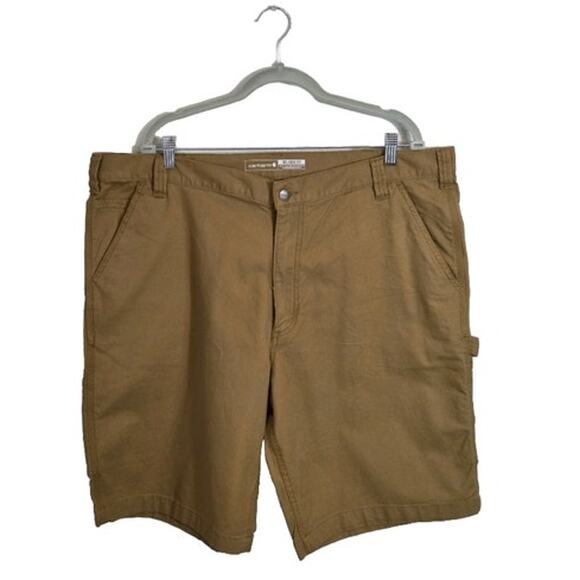 Carhartt Men's Rugged Flex Canvas Utility Work Shorts Gorpcore 42 x 11- NEW - Picture 1 of 8